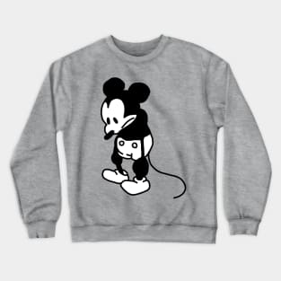 Very Sad Mouse and Steamboat Willie 1928 Crewneck Sweatshirt